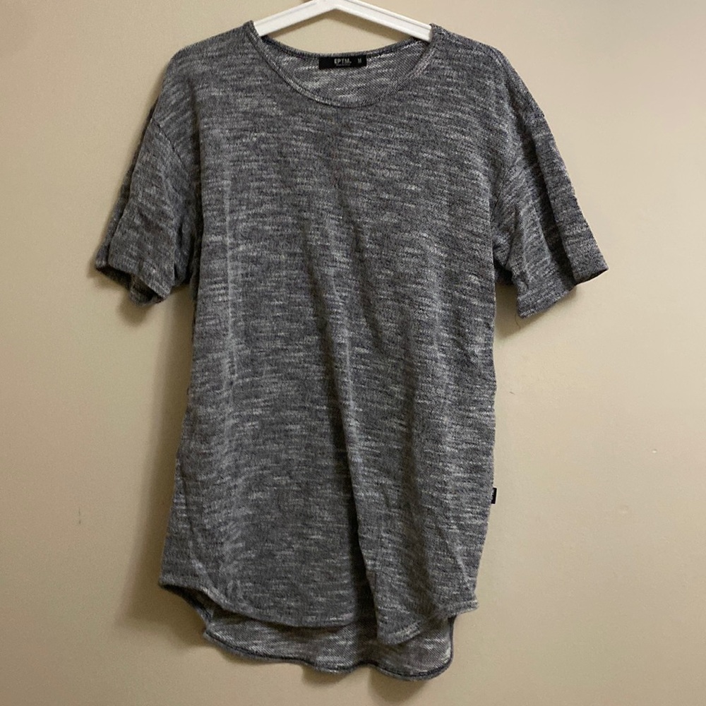 Men’s short sleeve in Heather Gray